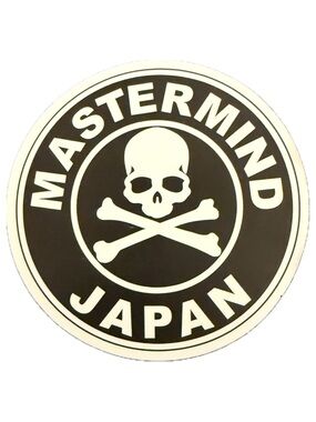Mastermind Japan Skull Crossbones Logo Sticker Streetwear Fashion Decal